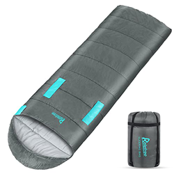 Relefree Saco de Dormir Resistente al Agua, Ideal para Acampar, IR de Excursión, al Aire Libre, Mochileros (Cremallera Izquierda) precio