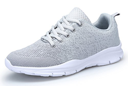 DAFENP Zapatillas de Running para Hombre Mujer Zapatos para Correr y Asfalto Aire Libre y Deportes Calzado Ligero Transpirable XZ747-M-gray-44EU características