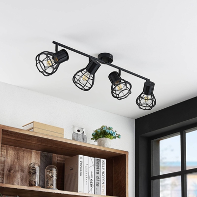 Lindby Nurja foco de techo, 4 luces