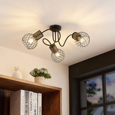 Lindby Cornel plafón, 3 luces