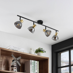 Lindby Aniol foco de techo, 4 luces características