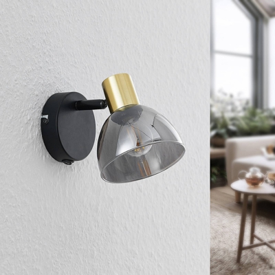 Lindby Aniol aplique con pantalla de vidrio