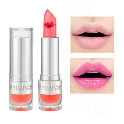 GL-Turelifes Flower Lip Gloss Balm, Color que cambia con la temperatura Flower Jelly Lipstick, Bálsamo hidratante para brillo de labios Find Your Perf características