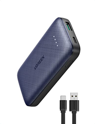 UGREEN 20W Batería Externa Movil PD 3.0 Pequeña con Cable, Mini Power Bank USB C 10000mah Carga Rápida, Cargador Portátil Compatible con iPhone 12, Pr características