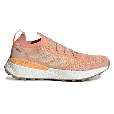 adidas Terrex Two Ultra PRIMEBLUE W, Zapatillas de Trail Running Mujer, RUBAMB/BLAMAR/Rojsol, 40 2/3 EU