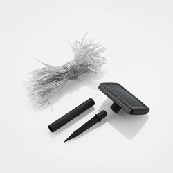 Lindby Styrmir cadena de luces LED solar características