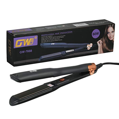 Anself - Plancha de Pelo Profesional, Plancha de Cerámica, Placas Flotantes Turmalina Iónica Antiestática,Calentamiento Rápido, Alisador de Viaje