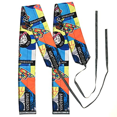 Muñequeras BANBROKEN (1 PAR) Estabilidad en muñecas para Fitness, Gimnasio, Crossfit, Calistenia, Halterofilia, Pesas - Hombre, Mujer -Talla Única (2u