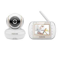 Motorola Baby MBP30A Video Baby Monitor con Unidad de Padres de Mano de 3", blanco precio