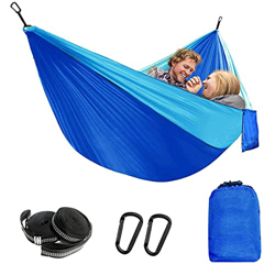 Sooair Hamaca, Hamaca Ultraligera 260x140cm 300kg de Capacidad Carga Ranspirable y Secado Rápido Hamaca Colgante para Interior Exterior Patio Beach Se precio