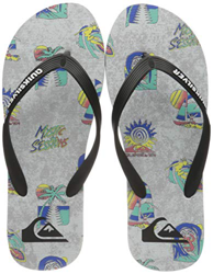 Quiksilver Molokai Island Pulse, Chanclas Hombre, Color Negro, Blanco y Negro, 44 EU precio