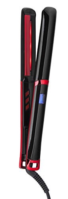 Plancha de pelo Infrared Ceramic de Oniric Style. Placas cerámica con infrarrojos. Regulador temperatura digital hasta 230°. Voltaje dual. Especial ca