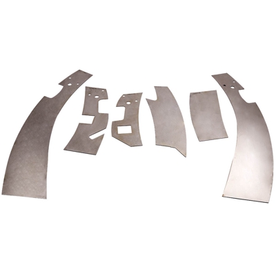 Kit de reparación de patas de bastidor trasero para riel de soldadura de panel compatible para Land Rover Discovery 2 TD5 II