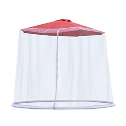 Red de sombrillas, Pantalla de cubierta de red de paraguas, Sombrilla de jardín al aire libre Pantalla de mesa Sombrilla Cubierta de mosquitera Cubier características
