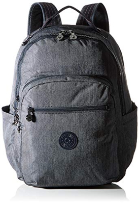 Kipling SEOUL Mochila tipo casual, Azul (Active Denim)