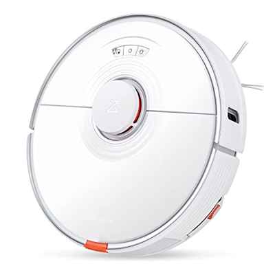 roborock S7 Robot Aspirador con Trapeador Sónico, Fuerte Succión de 2500PA, Mapeo de Varios Niveles, Elevador de Trapeador Inteligente, Navegación LiD