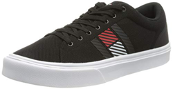 Tommy Hilfiger Lightweight Stripes Knit Sneaker, Zapatillas DE Punto Ligero Hombre, Negro, 44 EU precio