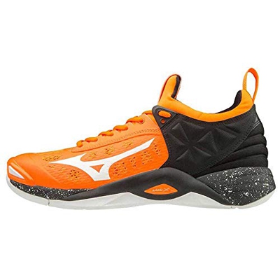 Mizuno Wave Hayate 9, Zapatillas de Trail Running Hombre, Gr Stormy Weather Silver Hot Coral 03, 48 EU