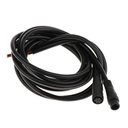 FITYLE Cable de extensión E-Bike 2pin 3pin 5pin 6pin Macho Hembra Extensor de Cable con Conector de Enchufe de Resistencia al Agua - 6 Pin características