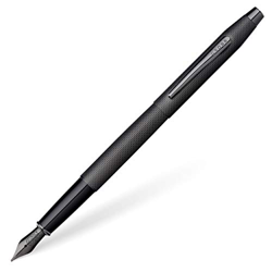 Cross Classic Century Brushed Black PVD Fountain Pen with Fine Nib características