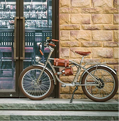 WFIZNB Bicicleta Eléctrica 500W Bicicleta Gruesa eléctrica Playa Retro Bicicleta Cruiser Bicicleta eléctrica Retro Bicicleta eléctrica clásica eléctri