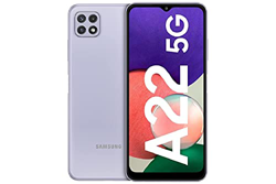 Samsung Galaxy A22 5G – Smartphone libre con 6.6 Pulgadas 128GB y Sistema Operativo Android Violeta Versión ES en oferta