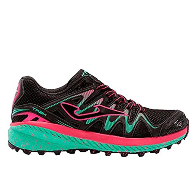 Joma Serie Trek Lady, Zapatillas para Correr Mujer, Negro, 41 EU