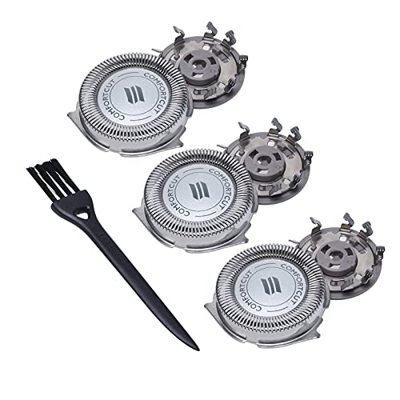 Poweker - Cabezales de repuesto para afeitadora eléctrica Phil-ips SH30 / 52 Norelco Series 3000 2000 1000 compatible con S5210 S5230 S5310 S5355 S301