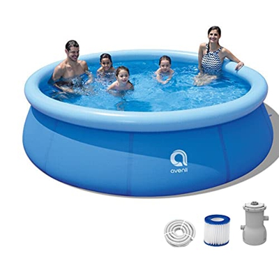 Avenli Piscina Redonda Prompt Set Azul