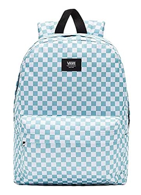 Vans Old SKOOL III Backpack Mochila Tipo Casual 42cm, 22L, Cameo Blue Check