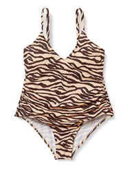 Marca Amazon - IRIS & LILLY Bañador Moldeador Mujer, Multicolor (Leopard), XL, Label: XL características