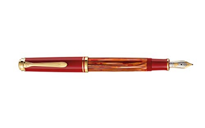 Pelikan 815741 Special Edition M600 - Pluma estilográfica (punta F), color rojo