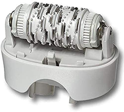 Braun Cabezal de depiladora estándar de repuesto 67030946 Silk Epil 7 se adapta a tipo 5340, 5375, 5376, 5377 con cepillo de limpieza características