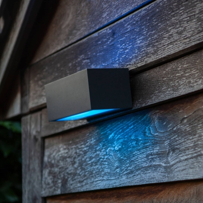 Aplique LED para exterior Gemini RGBW inteligente