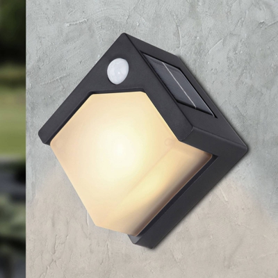 Aplique solar LED 36480 con detector de movimiento
