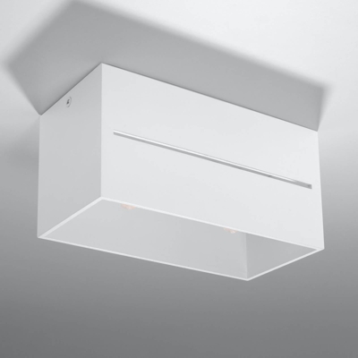 Plafón Top Maxi de aluminio, blanco