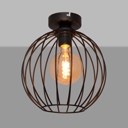 Plafón Cumera pantalla esférica abierta, Ø 24cm en oferta