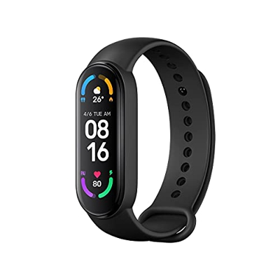 Xiaomi Mi Band 6, Smart Band 6 Versión Global Pulsera de Actividad, Detección de Oxígeno en Sangre, Monitor de Frecuencia Cardíaca, Monitor de Sueño, 