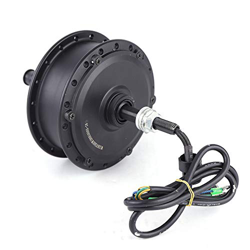 Motor de buje sin escobillas de 36 V 500 W, motor de buje eléctrico, motor de rueda libre, motor de rueda trasera, kit de conversión para bicicletas e en oferta