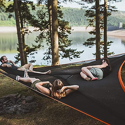 Hamaca portátil, Hamaca portátil Silla colgante para acampar Equipo para exteriores de nailon, Hamaca portátil