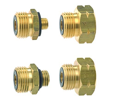 Camppartner24 EURO-SET - Adaptadores para bombona de gas