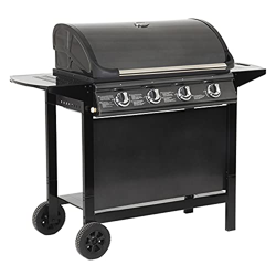 Happy Garden Barbacoa de Gas Reno- 4 quemadores con termómetro precio