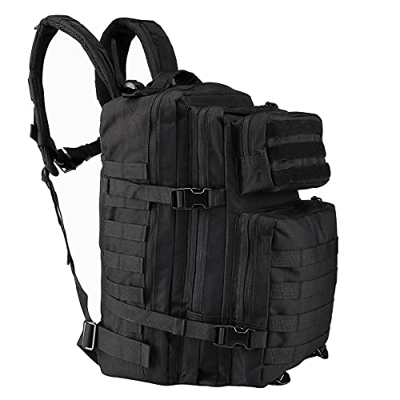 Oreunik Mochila Militar 45L Impermeable Táctica Mochila Molle Mochilas Gran Paquete de Asalto para Senderismo al aire libre, Camping, Senderismo, etc.