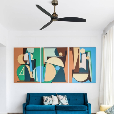 Ventilador Just Fan opción WiFi latón negro