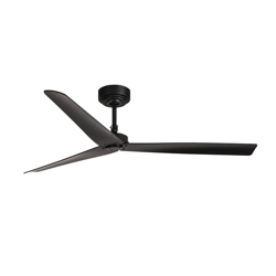 Ventilador de techo Milos negro mando opción WiFi en oferta