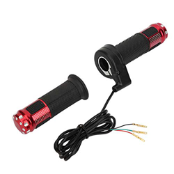 SALUTUYA 1 par de Acelerador de Bicicleta eléctrica Twist Universal Bicicleta eléctrica E-Bike Scooter Twist Speed Throttle para Bicicleta eléctrica características