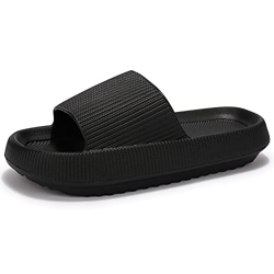 incarpo Unisex Chanclas y Sandalias de Piscina Para Mujer Zapatillas Casa Hombre Verano Pantuflas de baño,Negro,42/43 en oferta