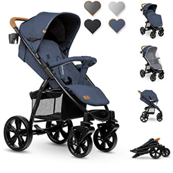 Lionelo Annet Silla de Paseo 58 x 86,5 x 110 cm Para niños hasta 22 kg 0-48M Ajuste del respaldo hasta posición horizontal Capucha XXL Plegable fácil  características