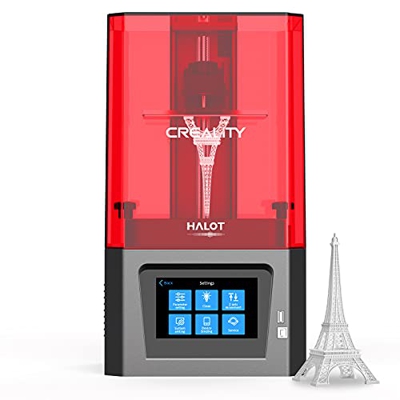 Creality HALOT-ONE Impresora 3D Impresora 3D de Resina LCD de Fotopolimerización UV con LCD Monocromático 2K de 5.96 Pulgadas, Tamaño de Impresión 127