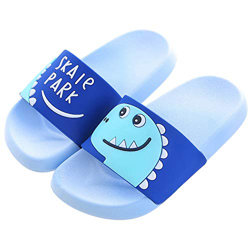 Chanclas de playa Zapatos de Piscina para Niña Niño Sandalias Verano Antideslizante Zapatillas de Baño Casa Hombre Mujer Cielo azul 32/33 EU características